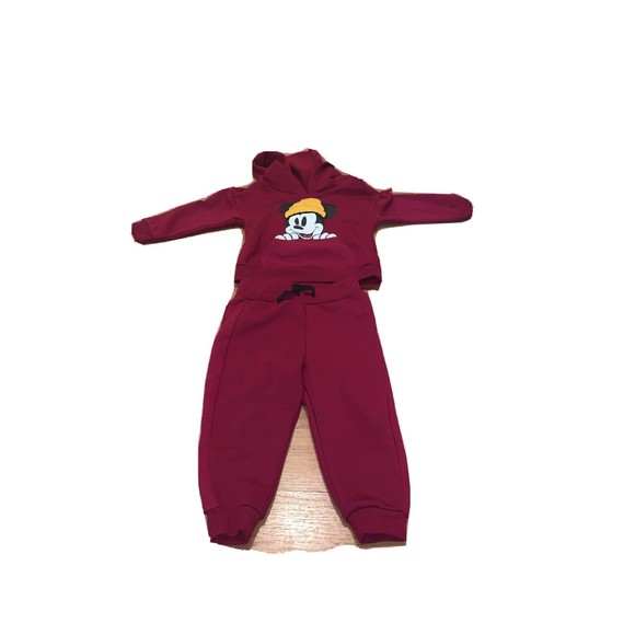 Disney Junior Mickey Mouse Unisex Baby Jogging SuitSweatsuit Size 18 Mon… - Picture 1 of 8
